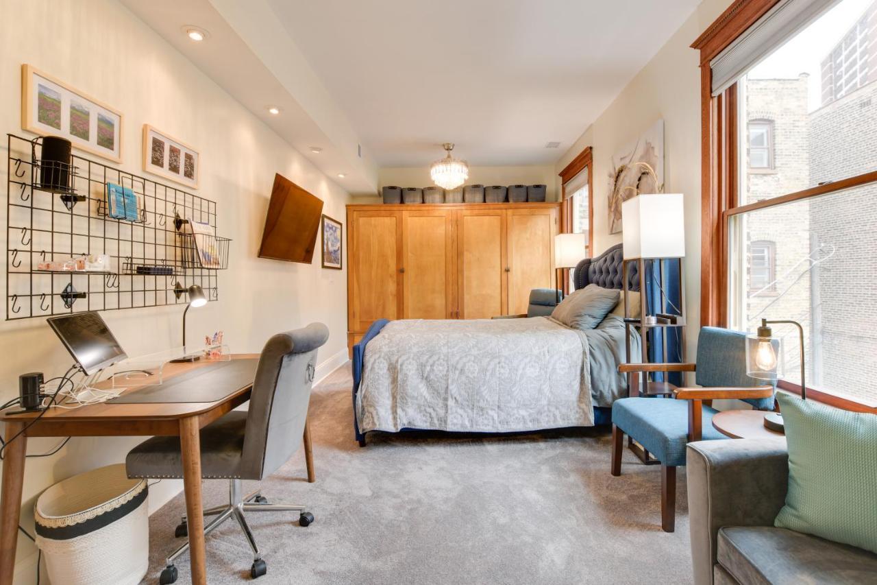 Chic Chicago Apartment About 1 Mi To Wrigley Field! Exterior photo